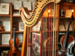 Jak wygląda harfa? Opis instrumentu i jego budowa