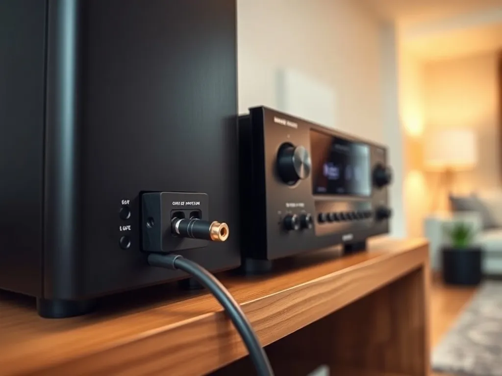 Jak podłączyć subwoofer do amplitunera: prosty poradnik